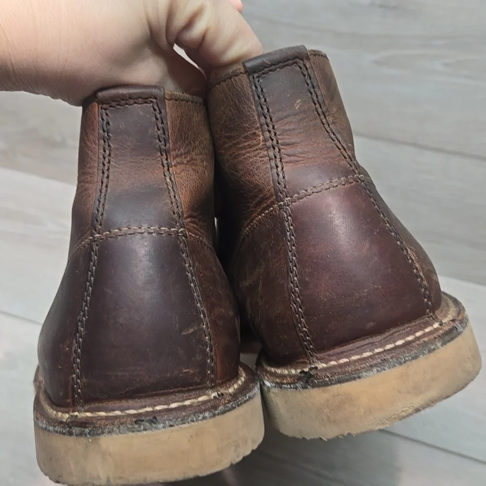 Red Wing Men 3322 Weekender Shoes Brown Lace Up Leather Chukka Boots Sz 13D